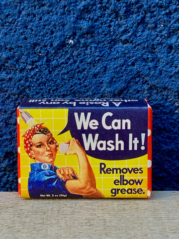 Rosie the Riveter We Can Wash It!