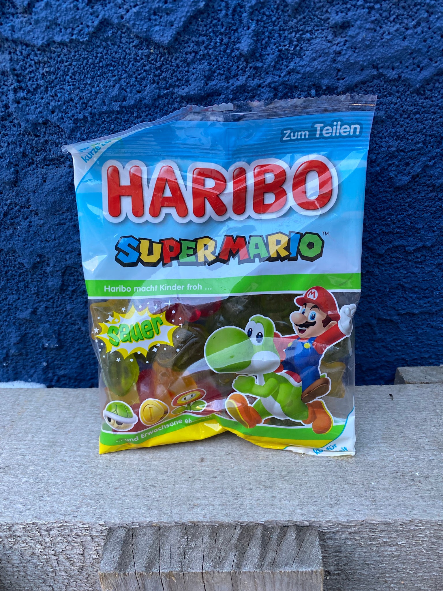 HARIBO SUPER MARIO Gummy Sweets Edizione Speciale! Classico, acido o  vegetariano