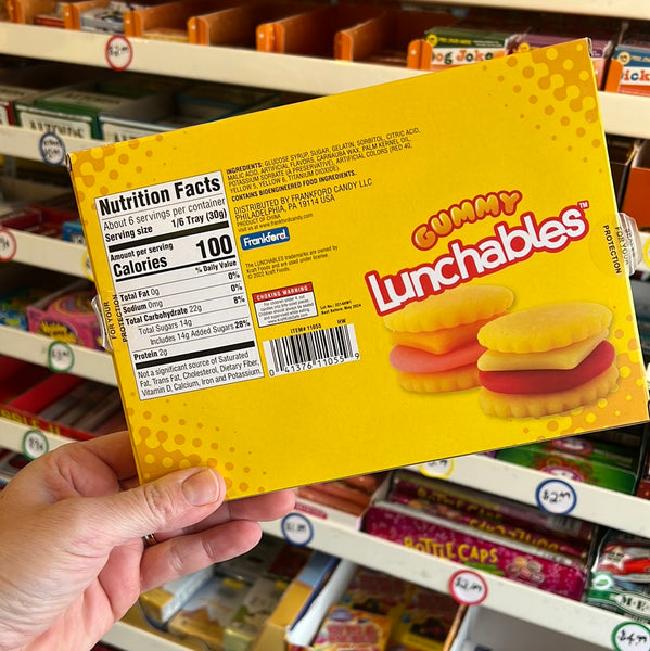 Lunchables Gummy Cracker Stackers