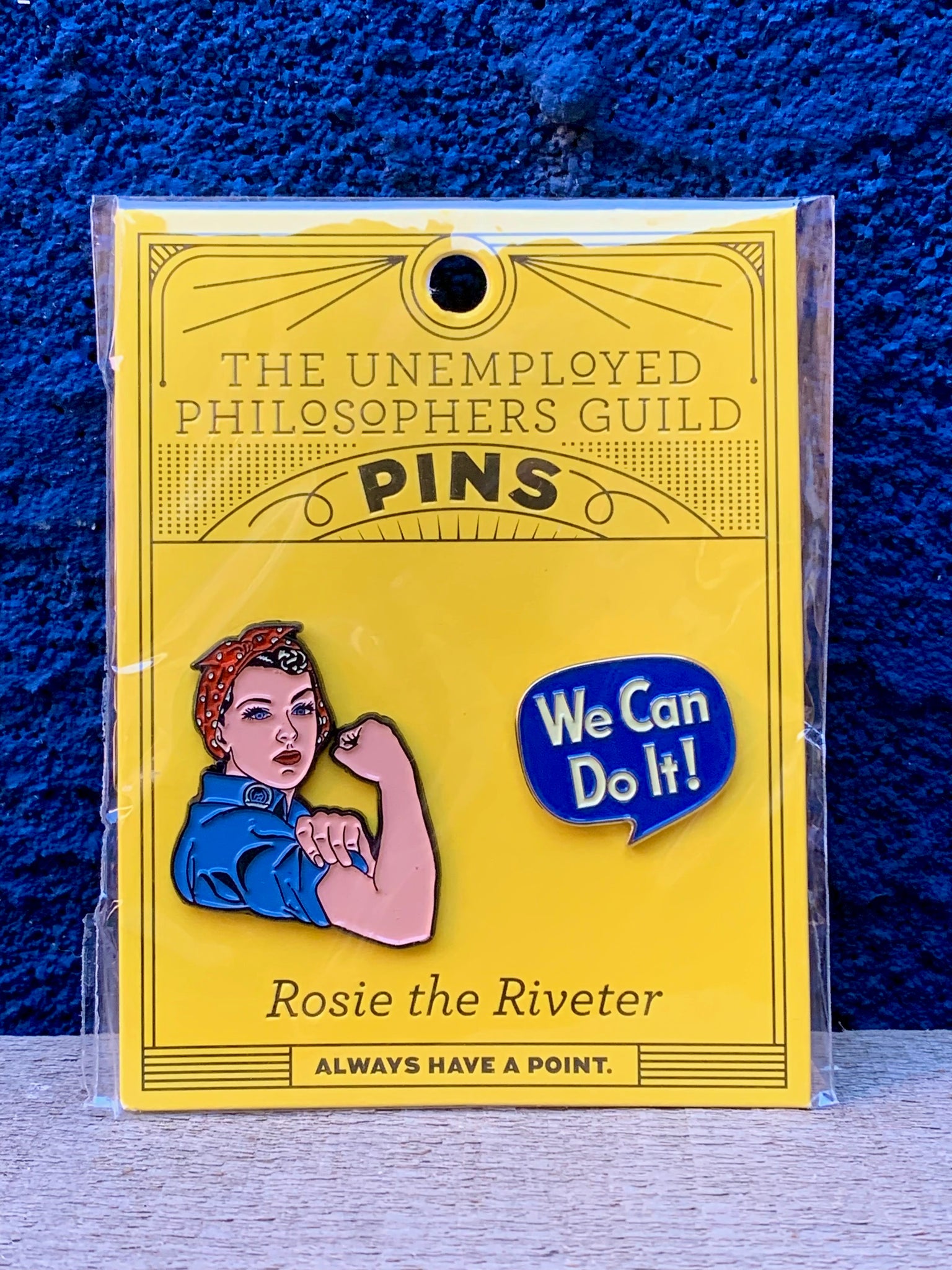 Rosie The Riveter Pin