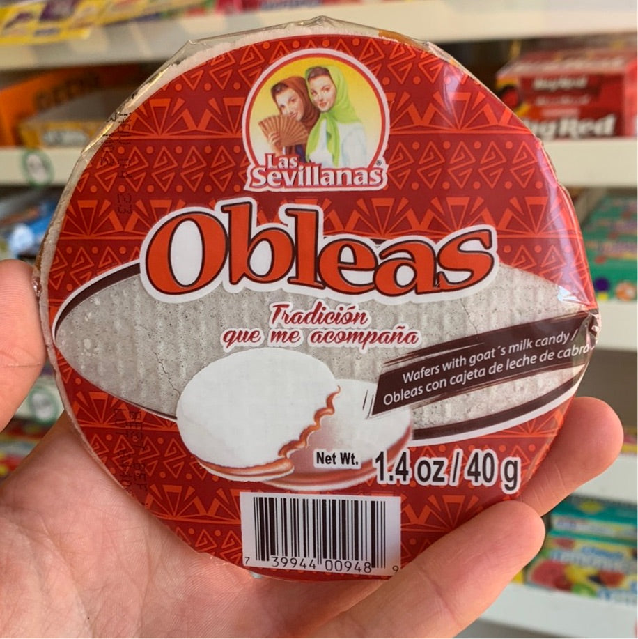 Obleas Wafer with Goat Milk Candy