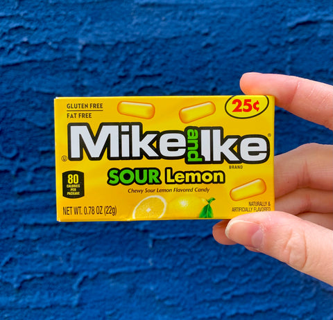 Mike & Ike - Sour Lemon - Small Box