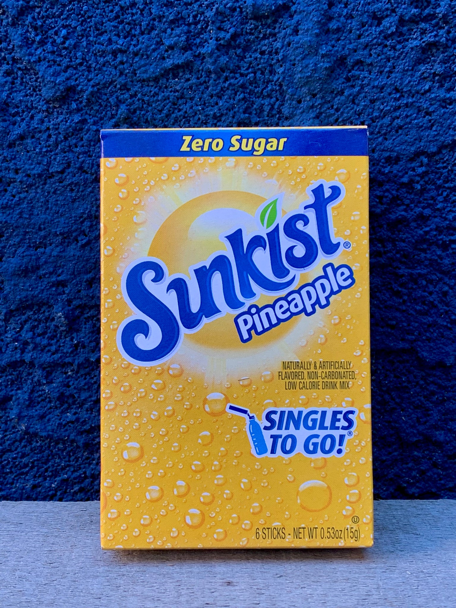 Sunkist Drink Mix Singles- Pineapple