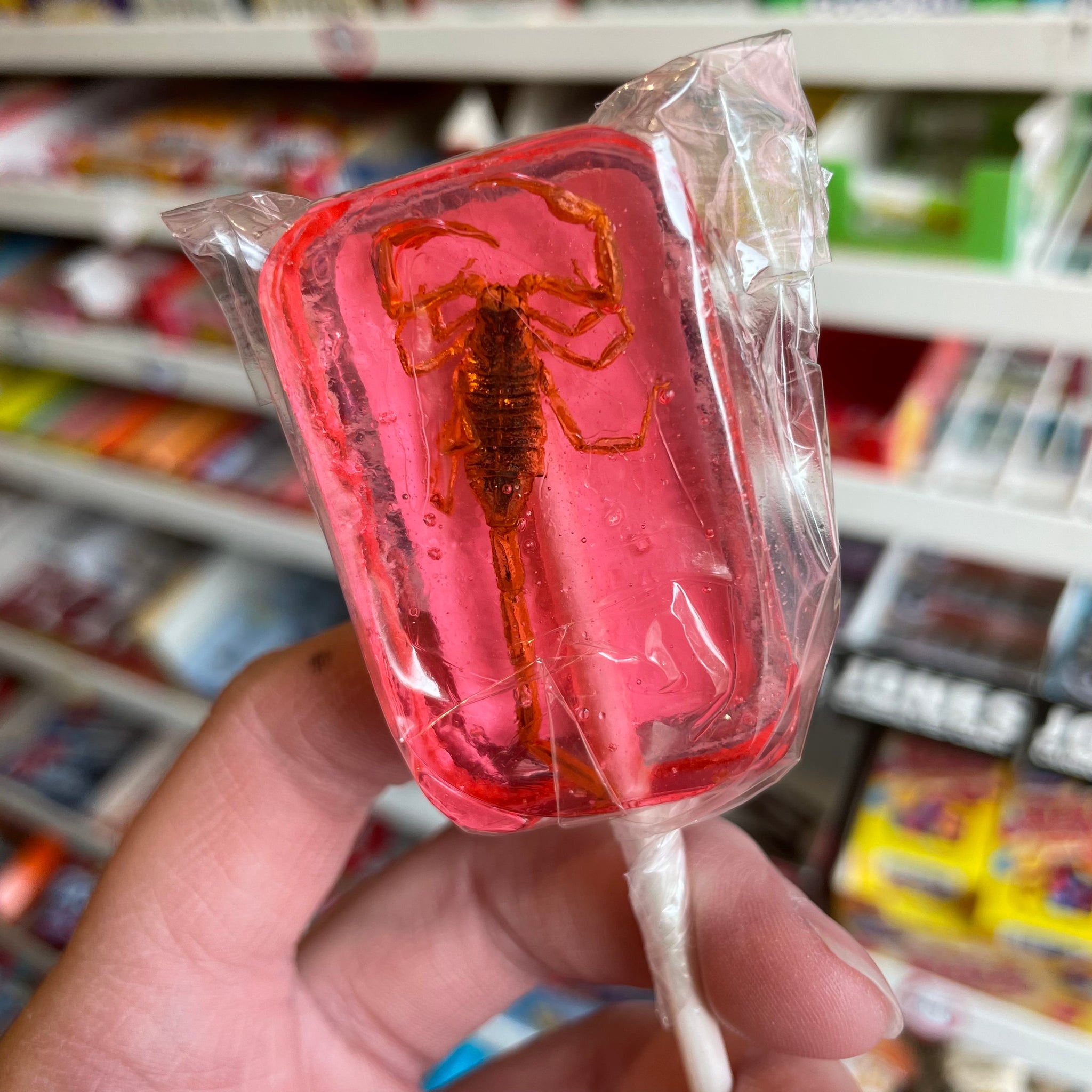 Strawberry Scorpion Sucker