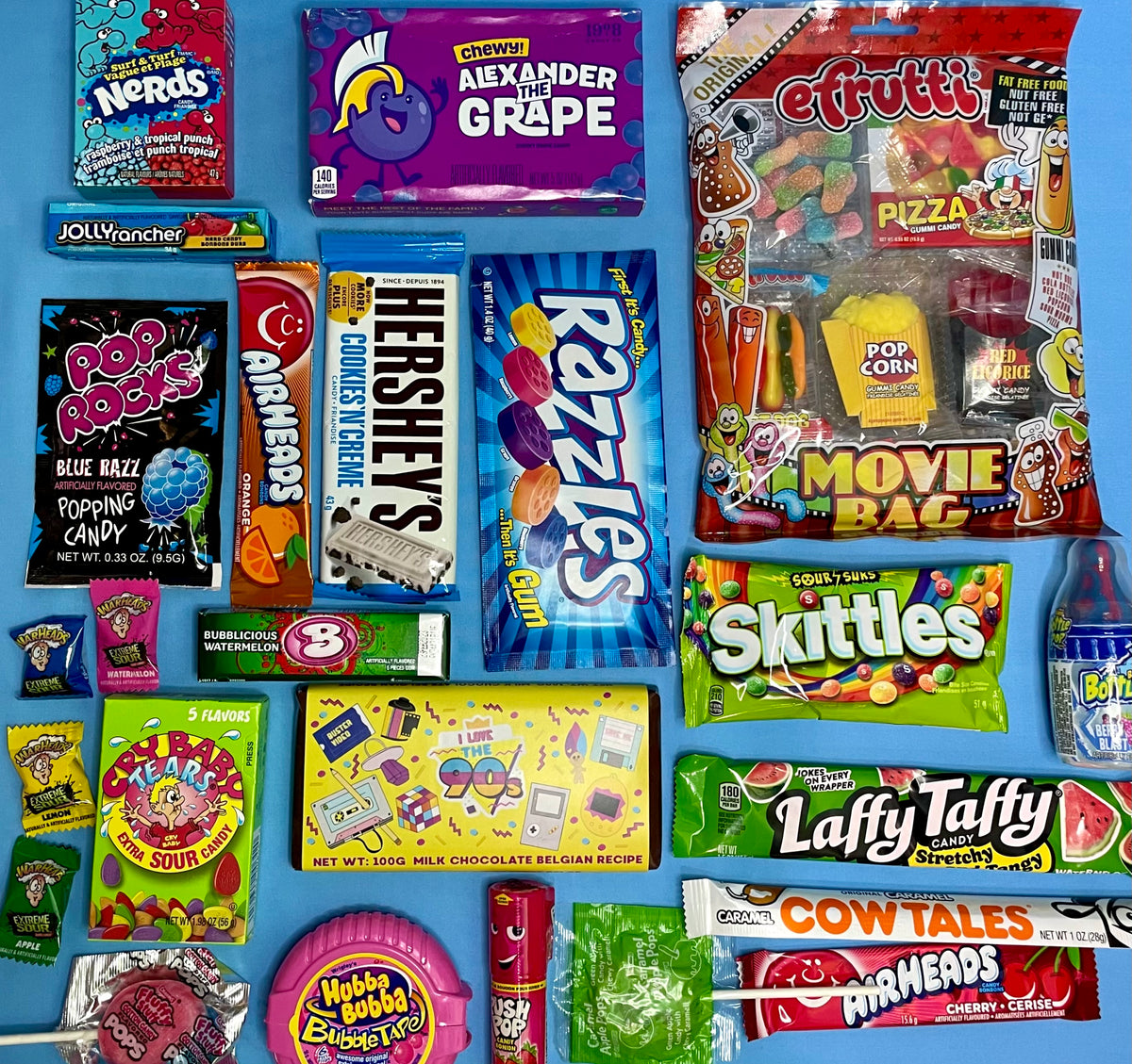 1990s Retro Candy Gift Box – Dessart Sweets Ice Cream & Candy Store