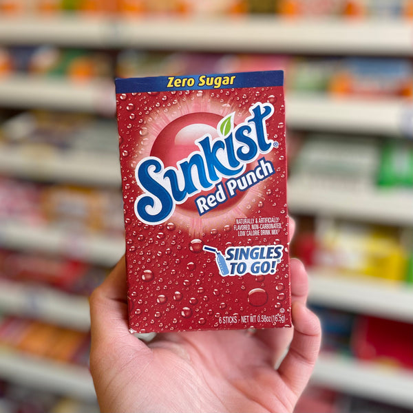 Sunkist Drink Mix Singles- Red Punch
