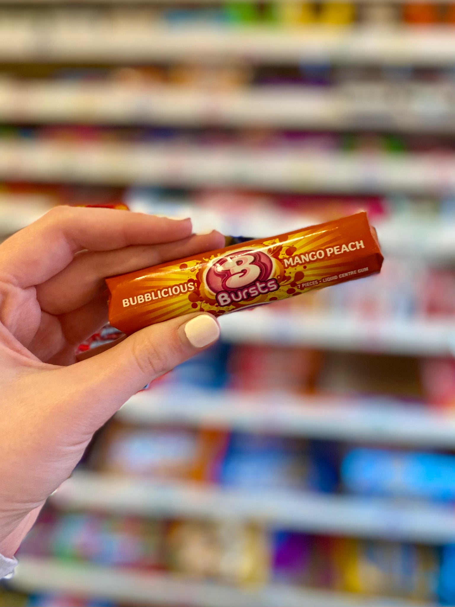 Bubblicious Bursts - Orange Mango