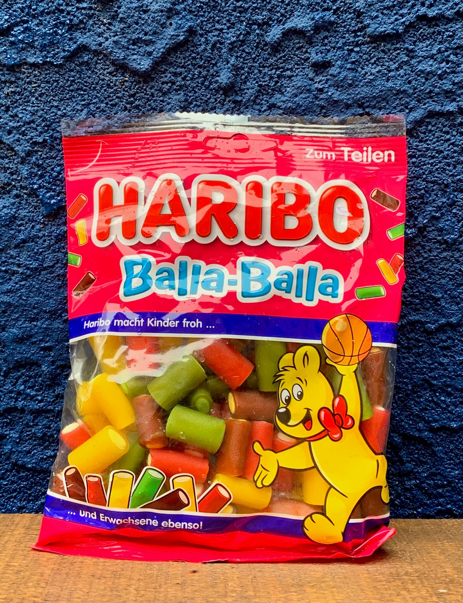 Haribo Balla Bites Fruit flavour gummies sweet Share Bag 160g
