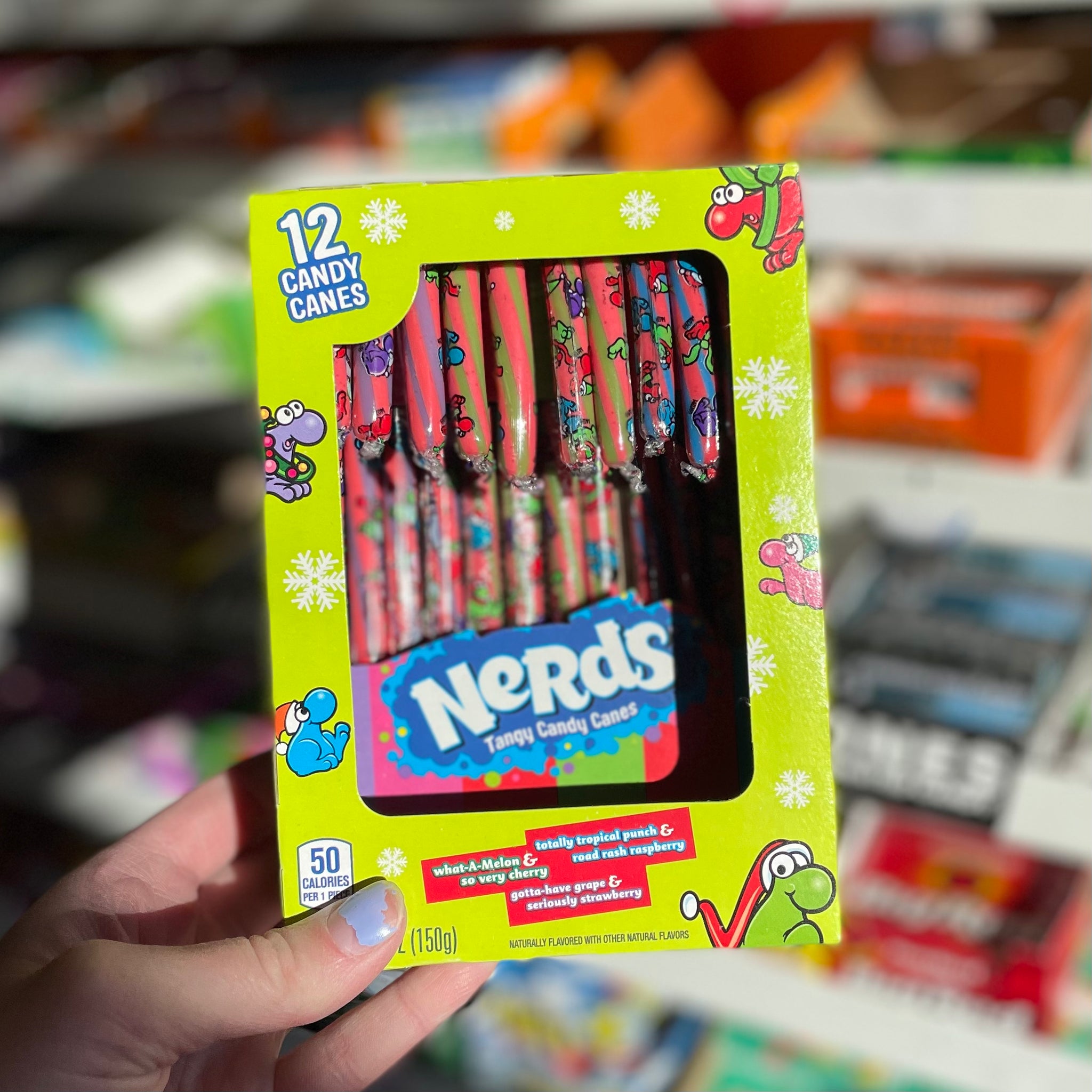 Nerds Candy Canes – Dessart Sweets Ice Cream & Candy Store