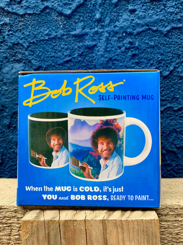 Bob Ross Self Painting Mug