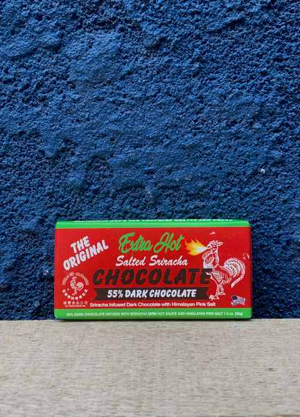Salted Sriracha Dark Chocolate Bar