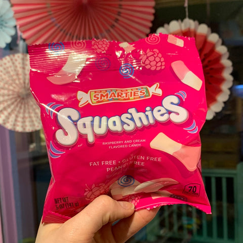 Squashies Smarties (Raspberry and Cream)