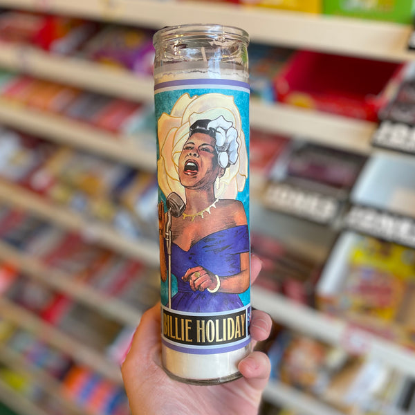 Billie Holiday Candle
