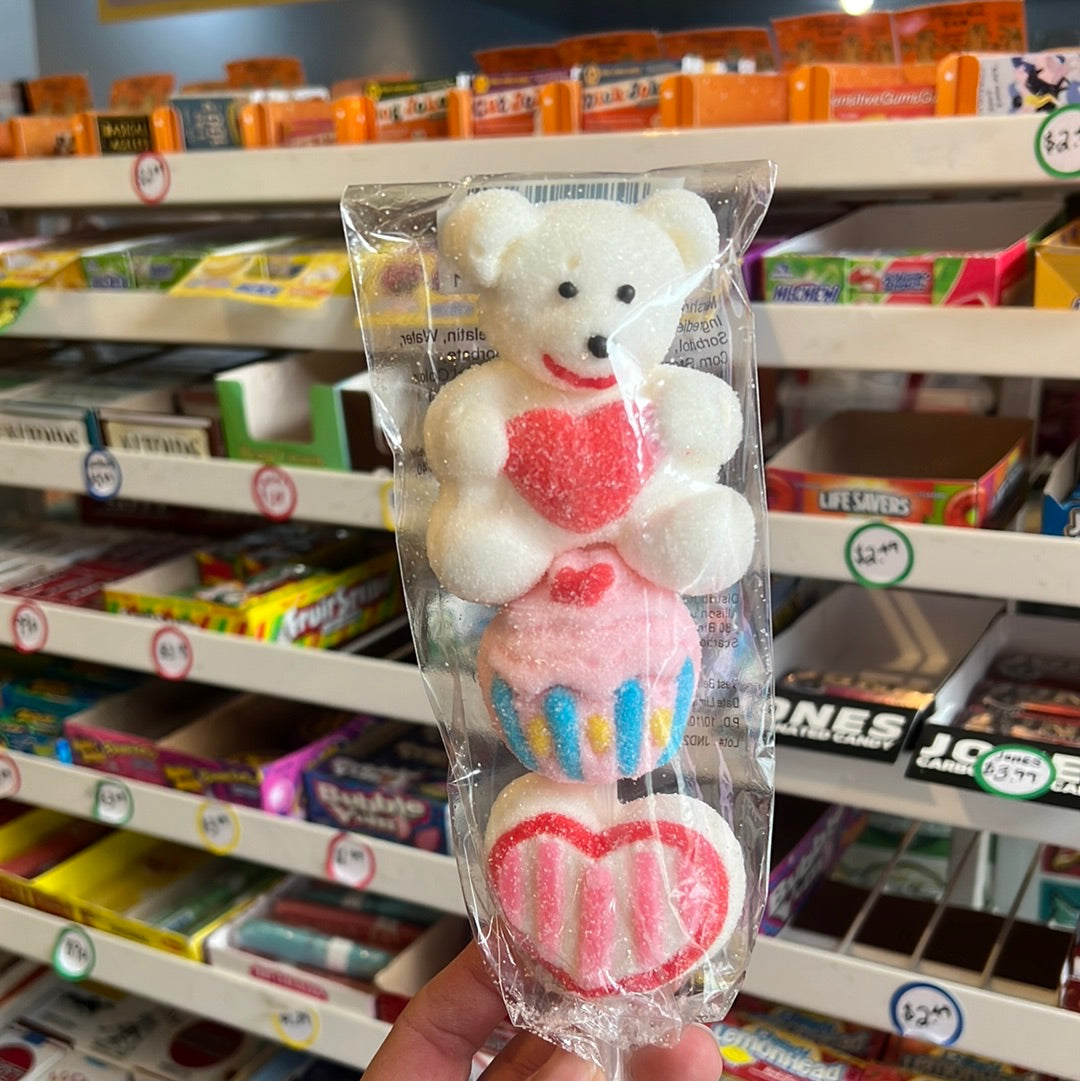 Allison’s Valentine’s Marshmallow Candy Kabob