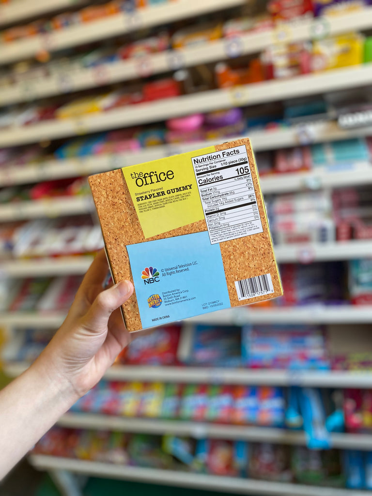 The Office Gummy Stapler Dessart Sweets Ice Cream & Candy Store