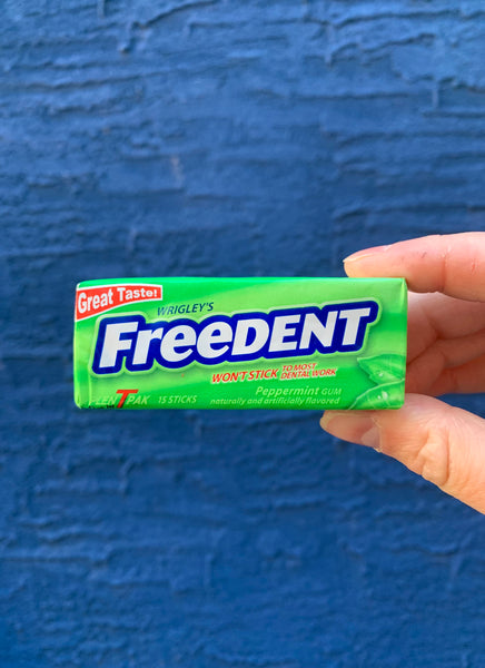 Freedent Peppermint Gum