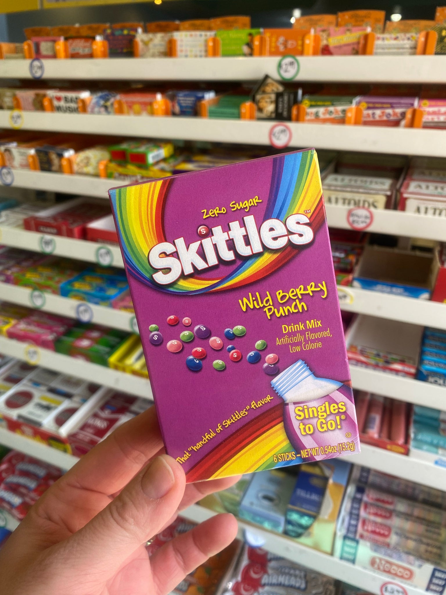 Wild Berry Punch Skittles Singles To Go