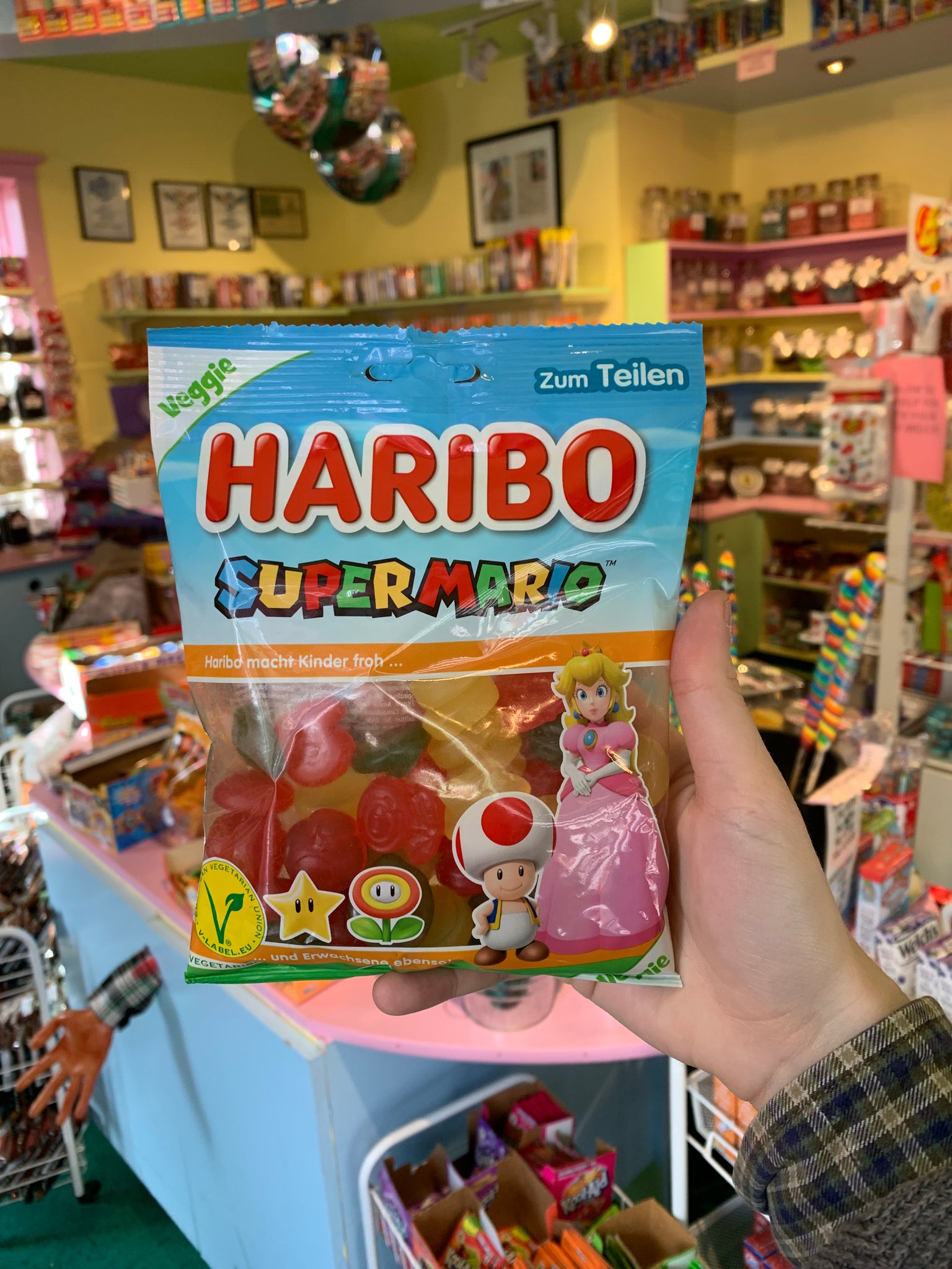 Haribo Super Mario Veggie Gummies