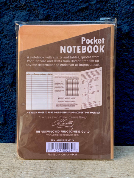 Benjamin Franklin Pocket Notebook