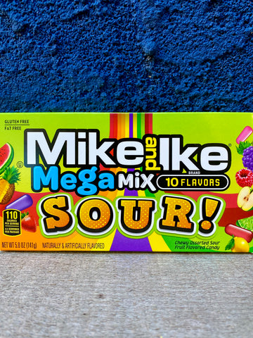 Mike & Ike Mega Mix Sour Theatre Box