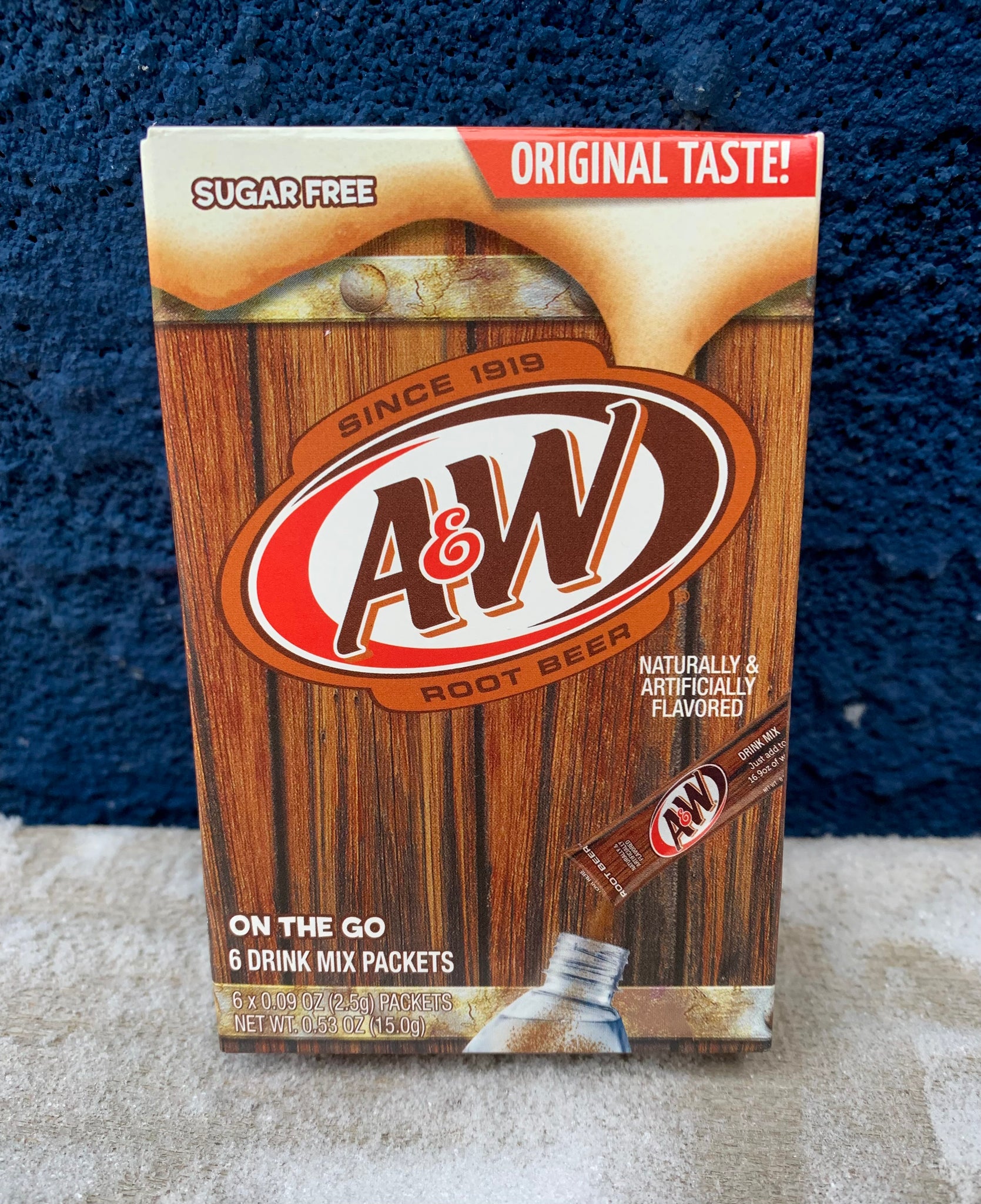 A&W Root Beer Singles To Go