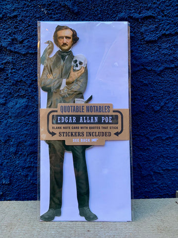 Edgar Allan Poe Quotable Notables card