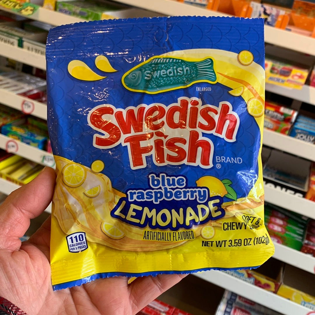 Swedish Fish Blue Raspberry Lemonade – Dessart Sweets Ice Cream & Candy ...