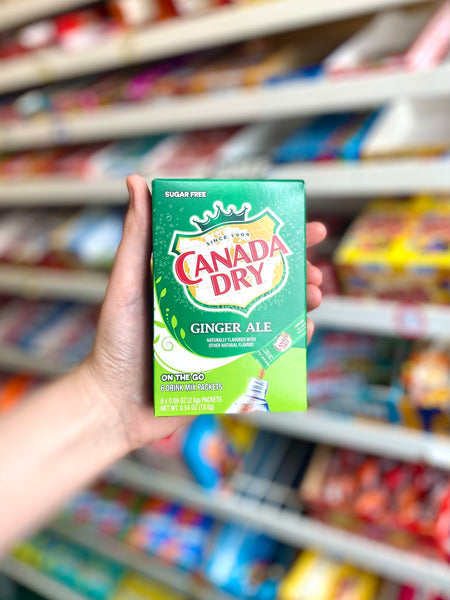 Canada Dry Ginger Ale Drink Singles