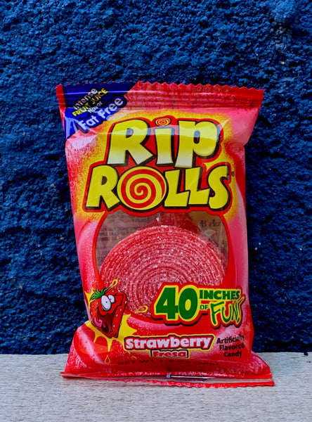 Rip Rolls Sour Strawberry
