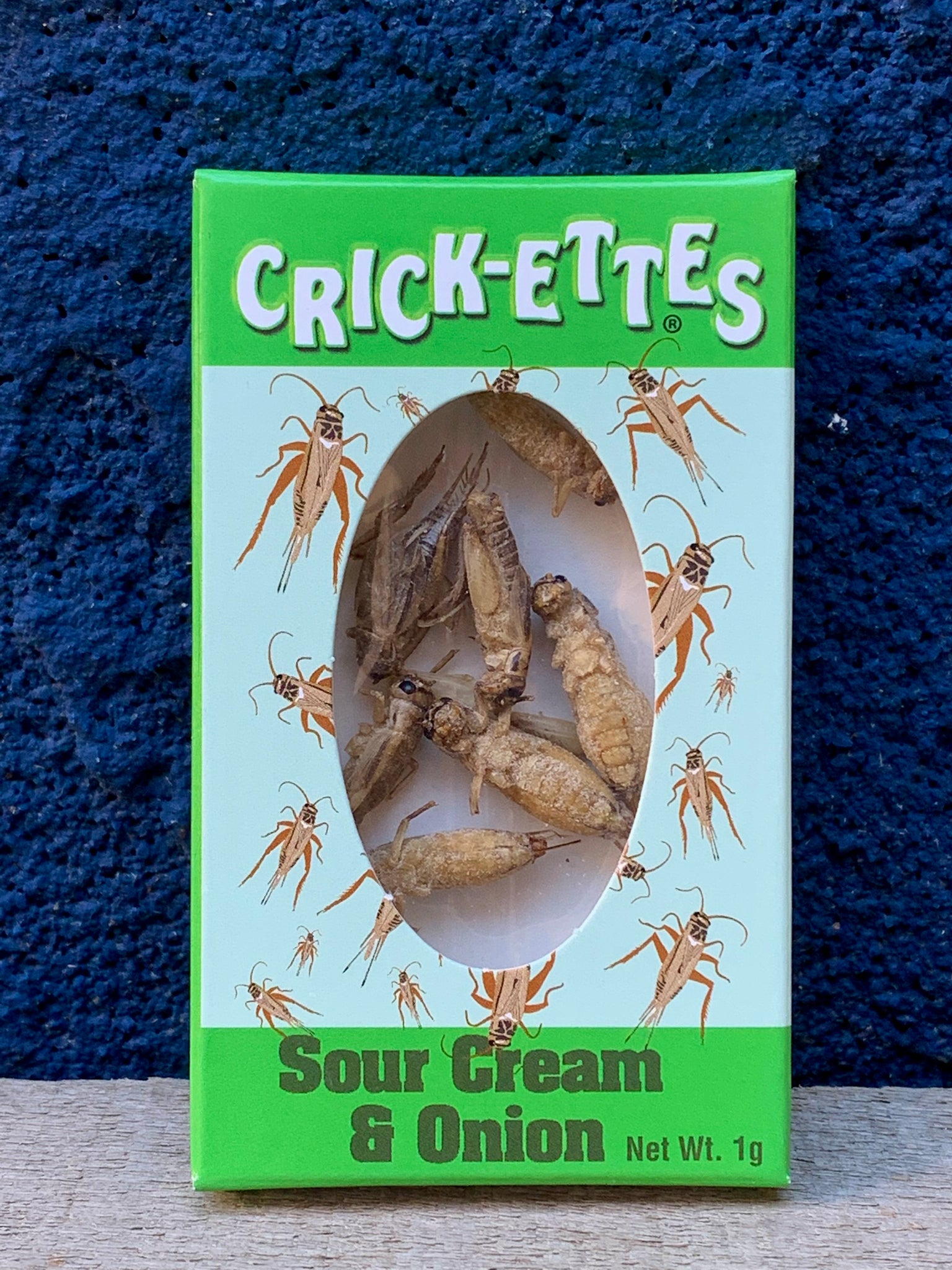 Sour Cream & Onion Crickets, EntoMarket