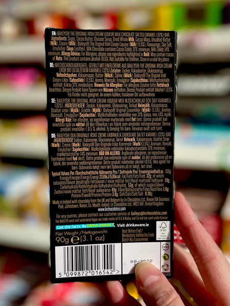 Baileys Salted Caramel Bar