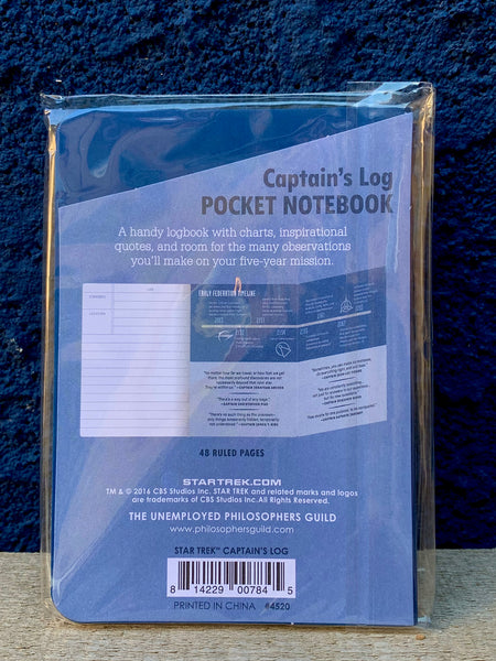 Captain’s Log Pocket Notebook