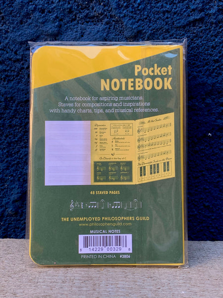 Music Pocket Notebook